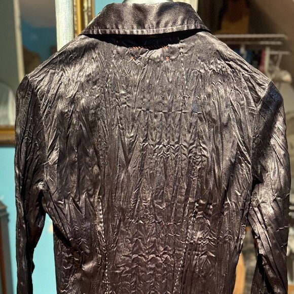 Vintage Parasuco Women's button-up blouse - Medium - Picture 8 of 16